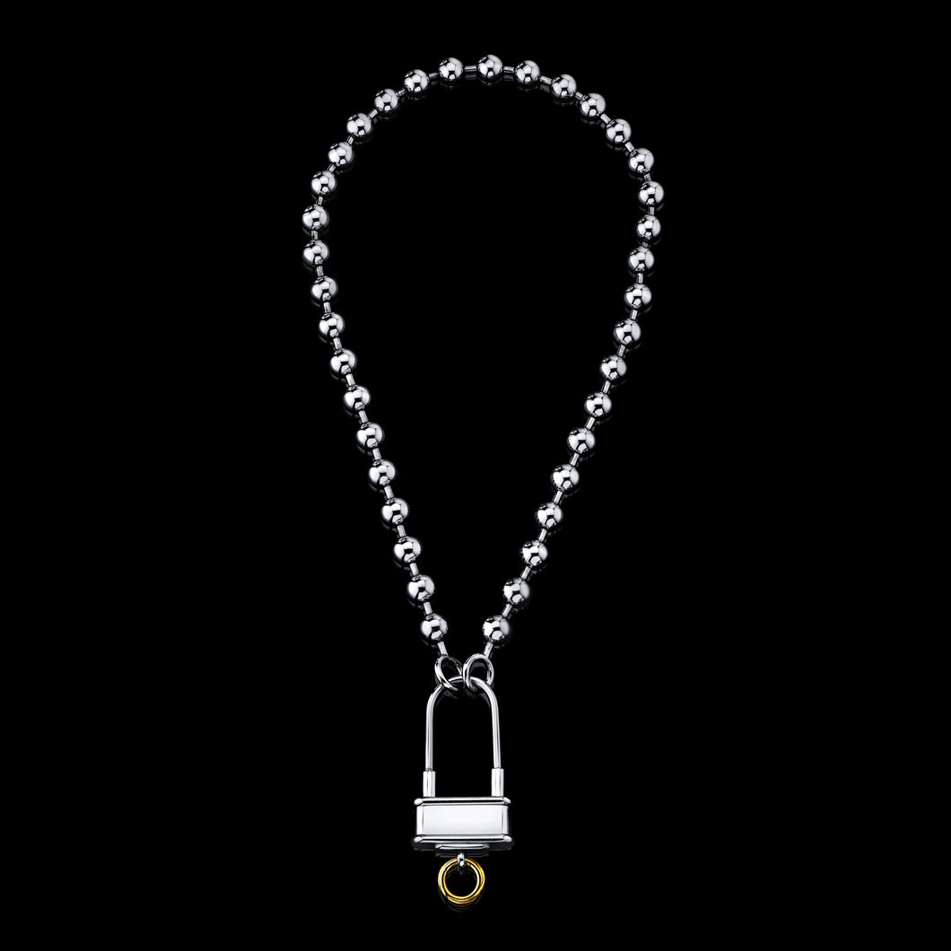 AD.iii - 925 9mm Ball and Chain with 